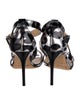 Jimmy Choo Leather Printed Sandals