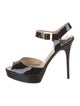 Jimmy Choo Patent Leather Sandals