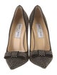 Jimmy Choo Bow Accents Pumps