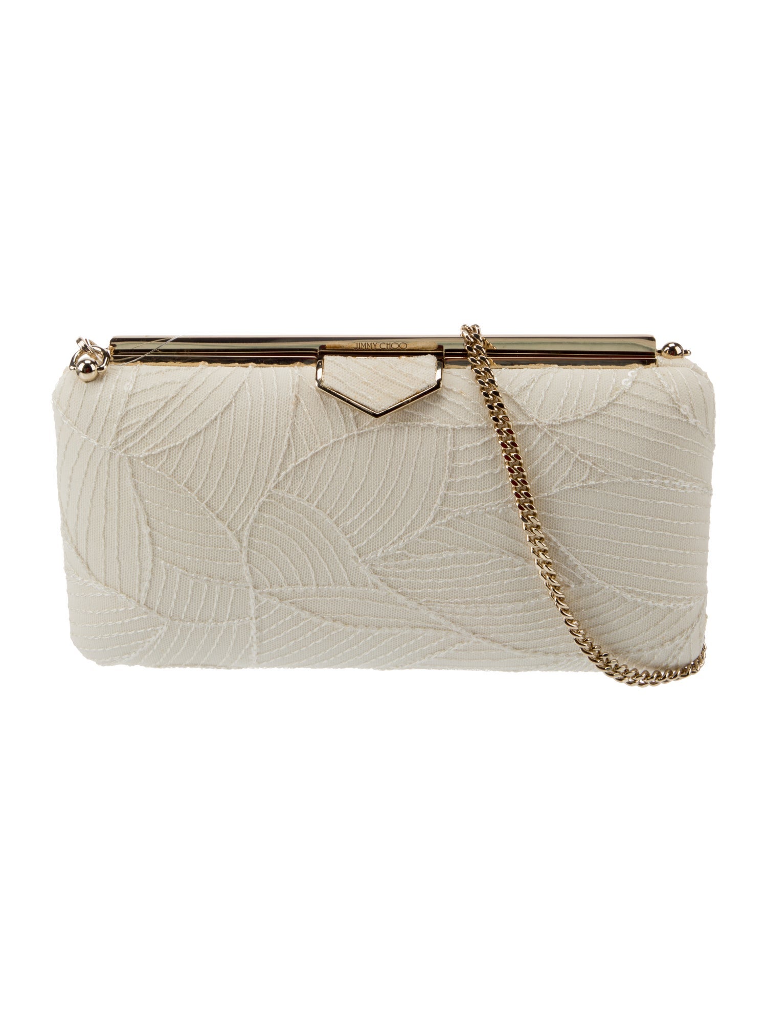 Jimmy Choo Canvas Clutch