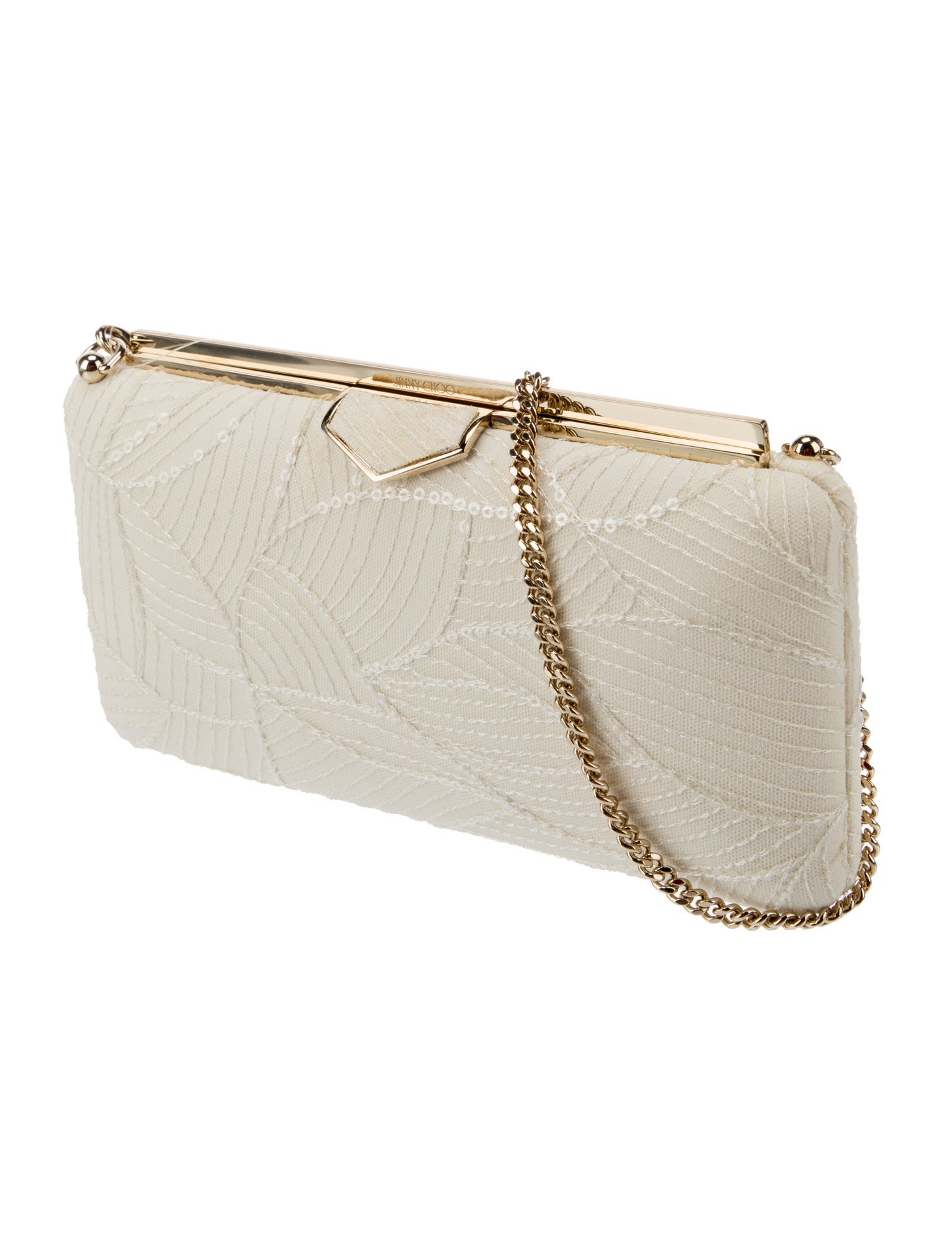 Jimmy Choo Canvas Clutch