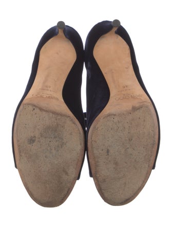 Jimmy Choo Velvet Lace-Up Boots