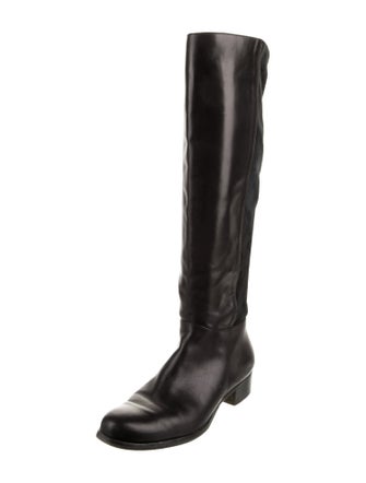 Jimmy Choo Leather Riding Boots