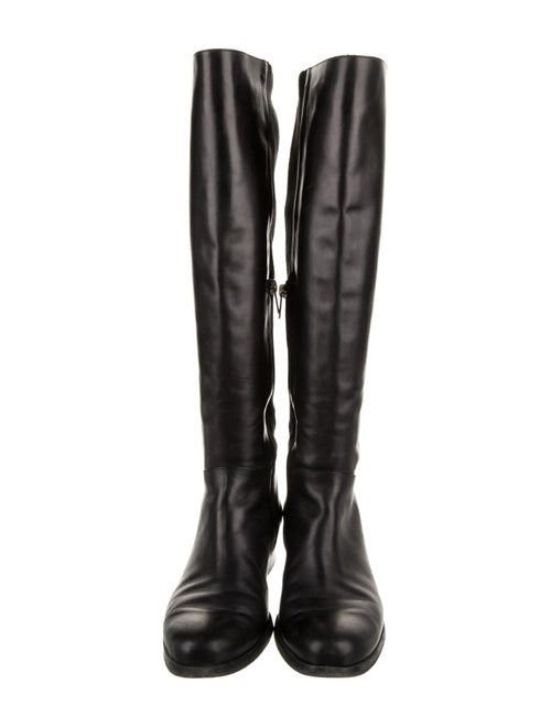 Jimmy Choo Leather Riding Boots