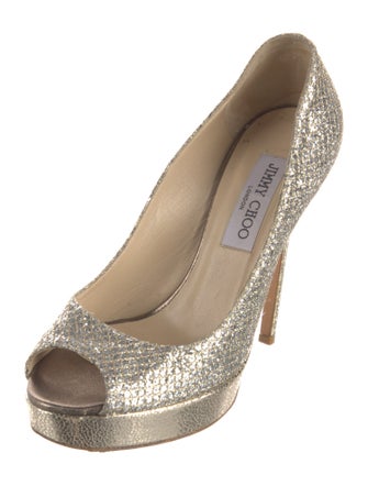 Jimmy Choo Glitter Pumps