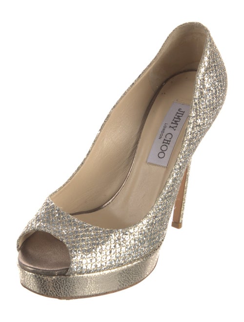 Jimmy Choo Glitter Pumps