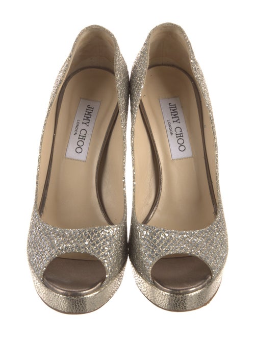 Jimmy Choo Glitter Pumps