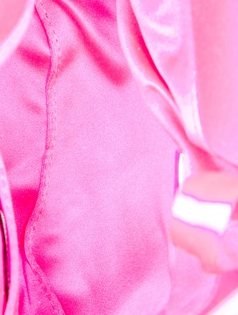 Jimmy Choo Satin Top Handle Bag