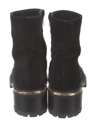 Jimmy Choo Suede Combat Boots