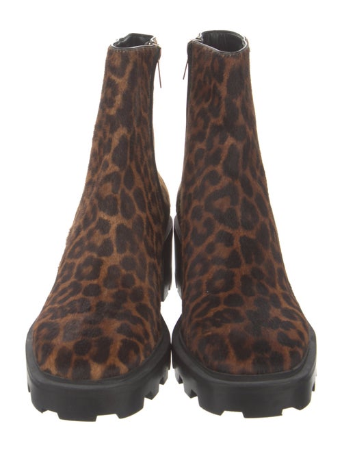 Jimmy Choo Ponyhair Animal Print Boots