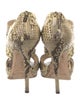 Jimmy Choo Leather Animal Print Pumps