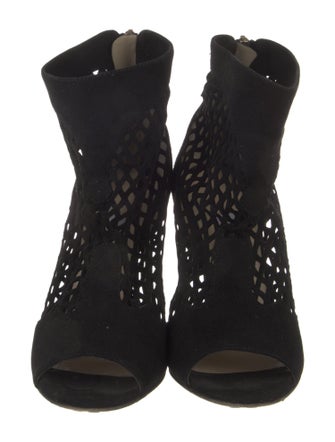 Jimmy Choo Suede Sock Boots