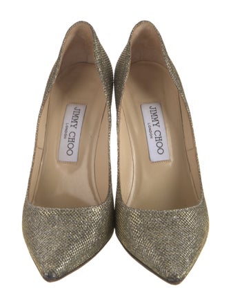 Jimmy Choo Glitter Pumps