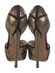 Jimmy Choo Suede Printed D'Orsay Pumps