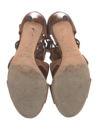 Jimmy Choo Leather Gladiator Sandals