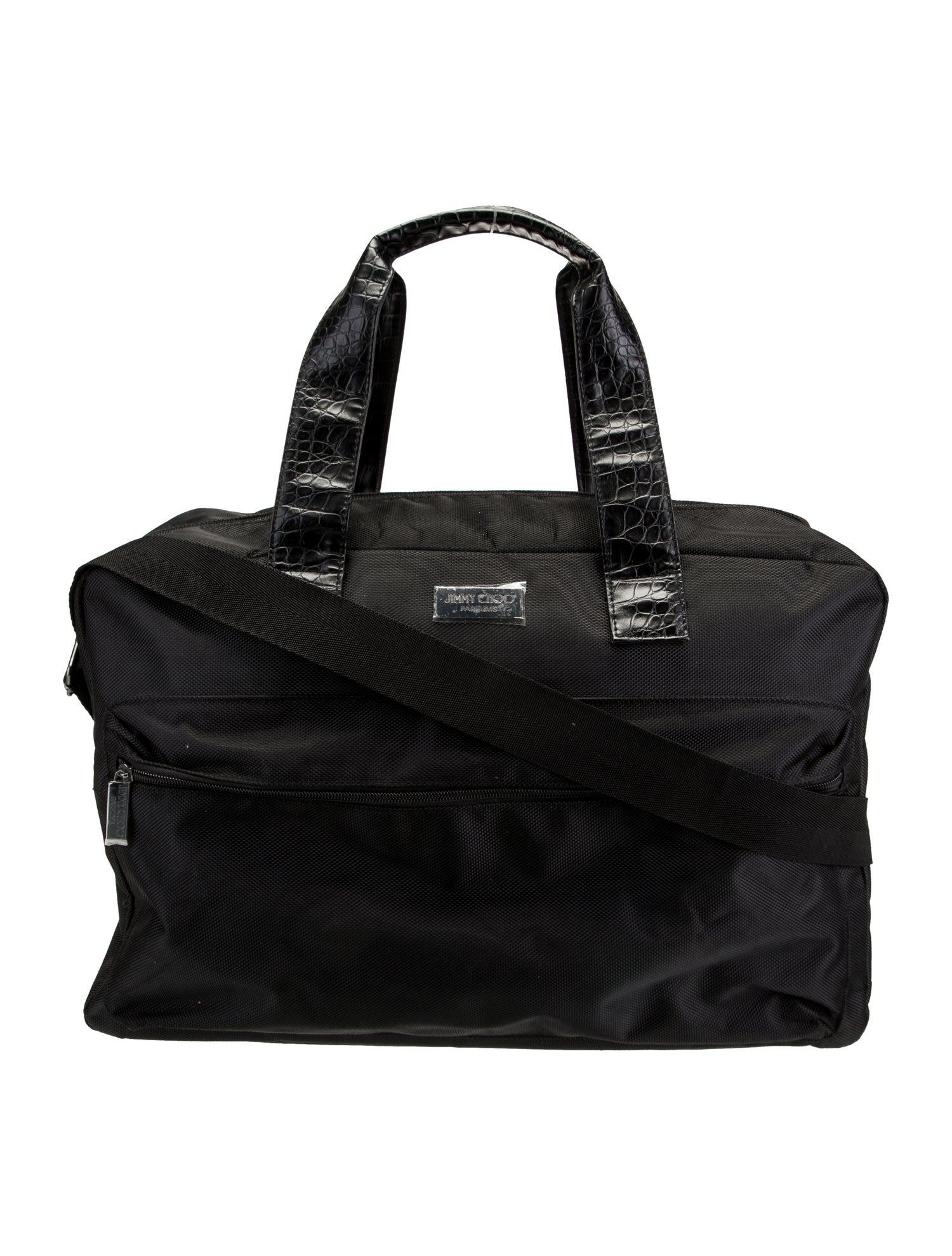 Jimmy Choo Nylon Weekender Bag