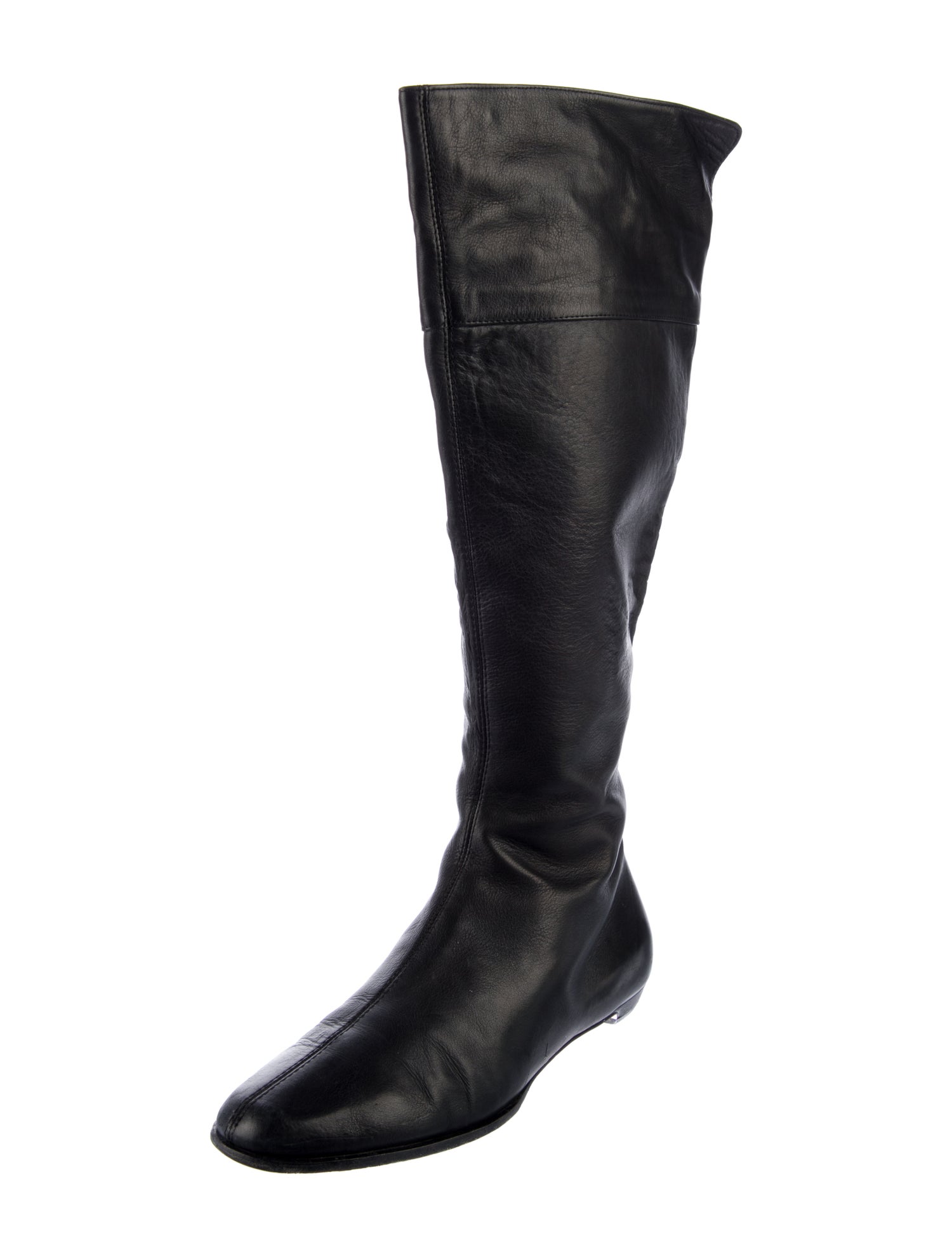 Jimmy Choo Leather Riding Boots