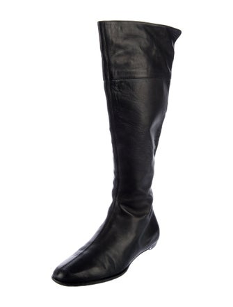 Jimmy Choo Leather Riding Boots