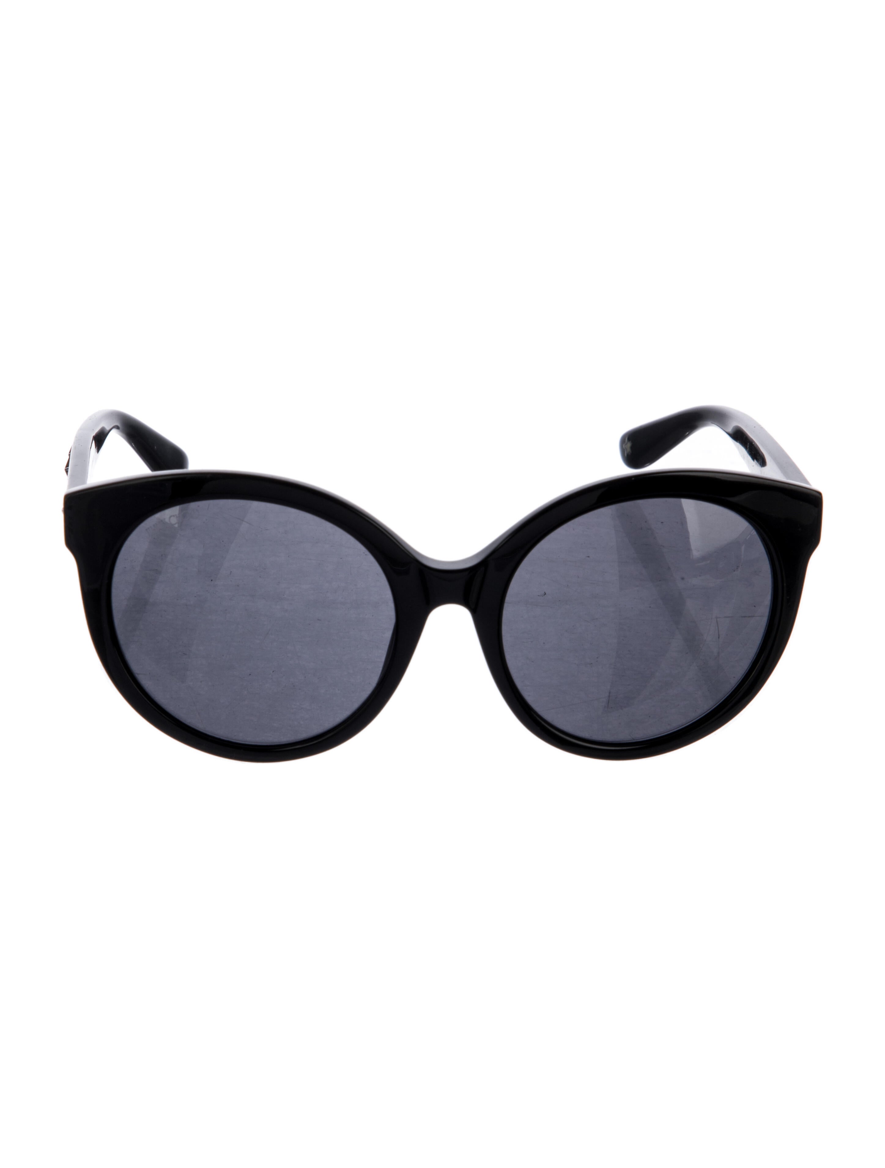 Jimmy Choo Oversize Tinted Sunglasses