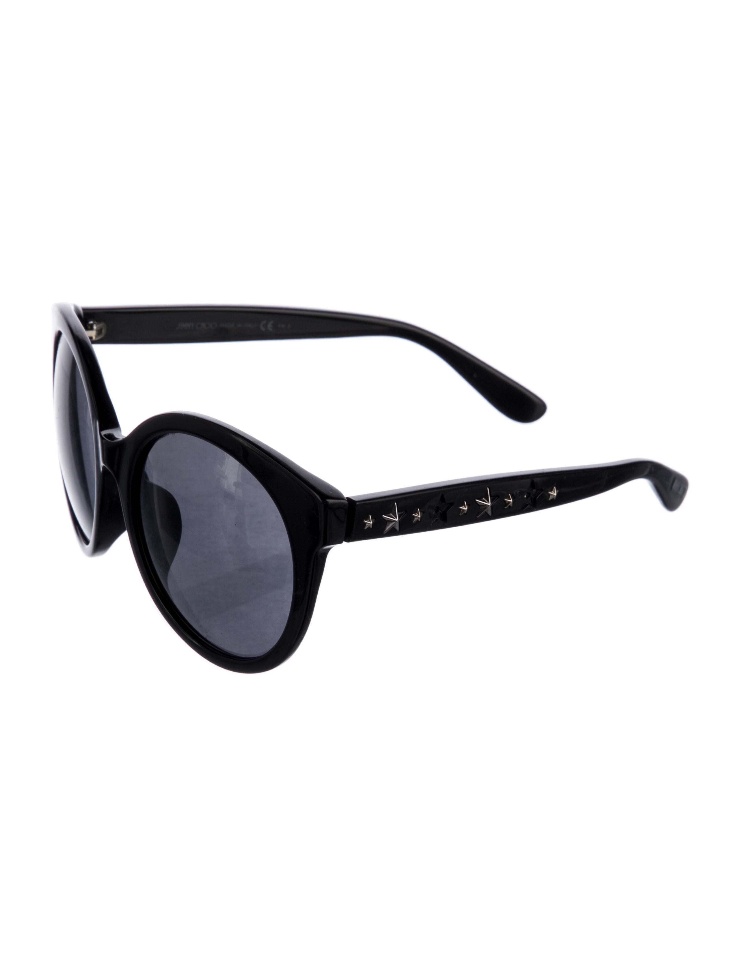 Jimmy Choo Oversize Tinted Sunglasses