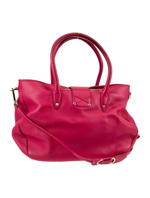 Jimmy Choo Leather Top Handle Bag