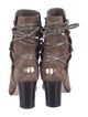 Jimmy Choo Suede Animal Print Boots