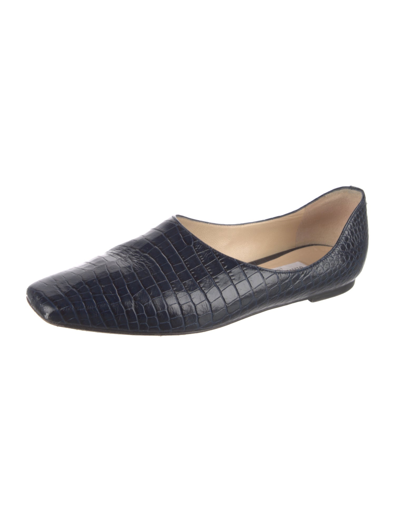 Jimmy Choo Leather Ballet Flats