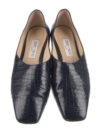 Jimmy Choo Leather Ballet Flats
