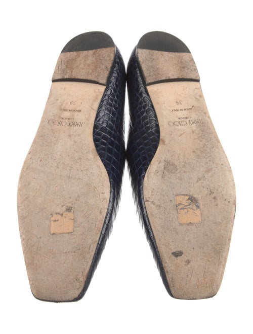 Jimmy Choo Leather Ballet Flats