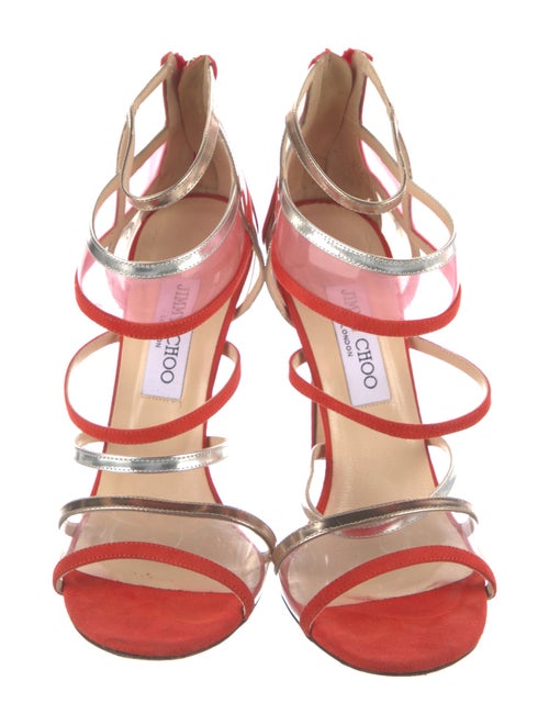 Jimmy Choo PVC Gladiator Sandals