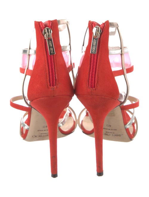 Jimmy Choo PVC Gladiator Sandals