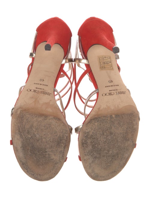 Jimmy Choo PVC Gladiator Sandals