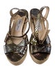 Jimmy Choo Suede Espadrilles