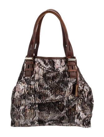 Jimmy Choo Sequins Shoulder Bag