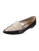 Jimmy Choo Patent Leather Animal Print Loafers