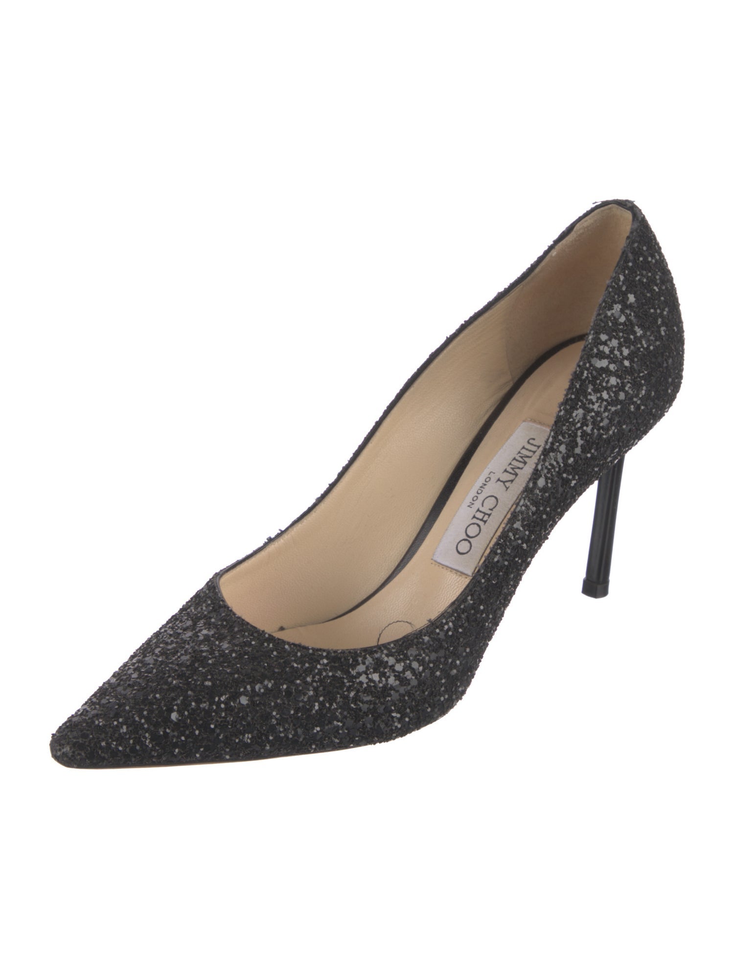 Jimmy Choo Glitter Glitter Accents Pumps