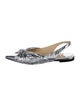Jimmy Choo Leather Slingback Flats