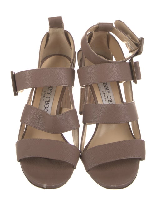 Jimmy Choo Leather Gladiator Sandals