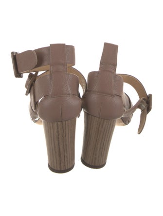 Jimmy Choo Leather Gladiator Sandals