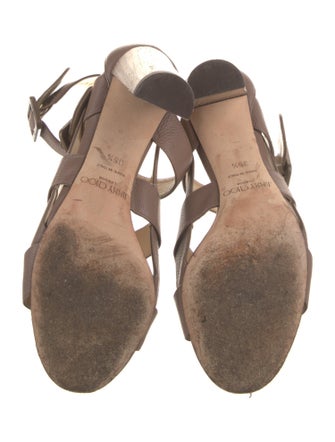 Jimmy Choo Leather Gladiator Sandals