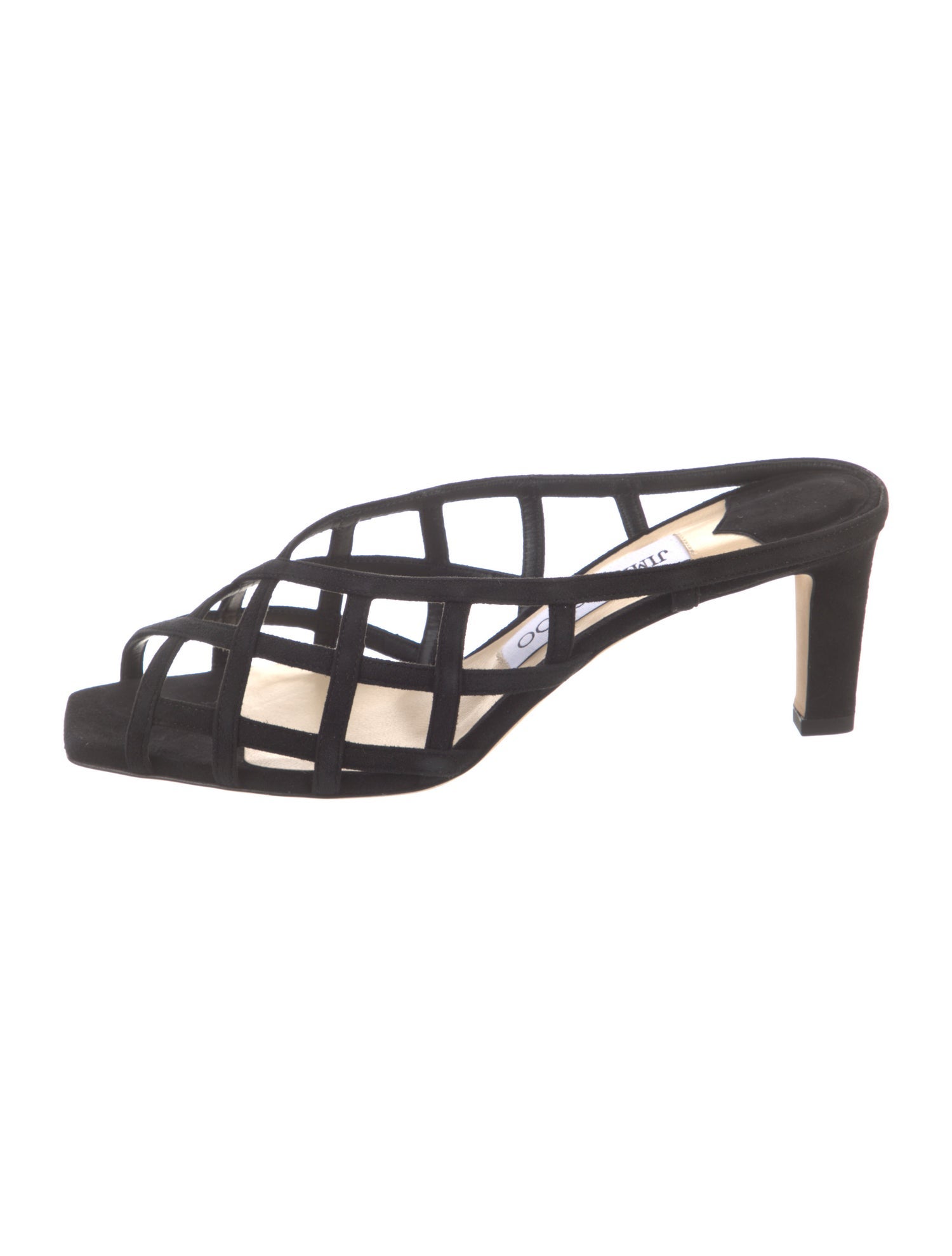 Jimmy Choo Suede Slides