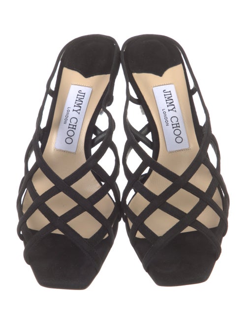 Jimmy Choo Suede Slides