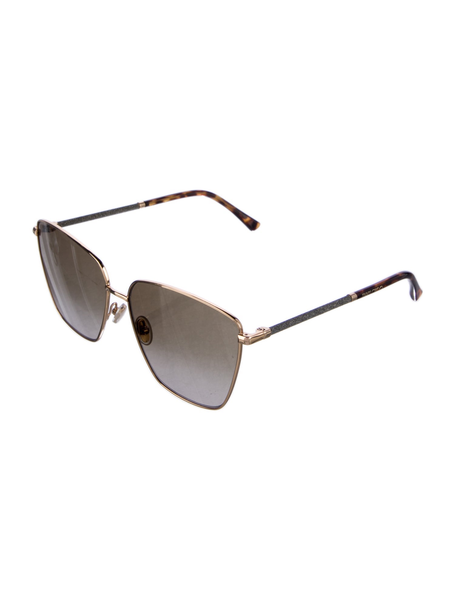 Jimmy Choo Oversize Gradient Sunglasses