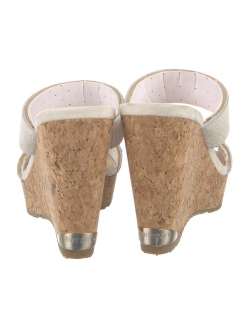 Jimmy Choo Leather Slides