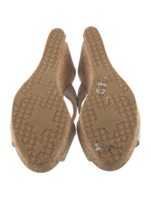 Jimmy Choo Leather Slides