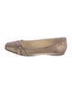 Jimmy Choo Leather Ballet Flats