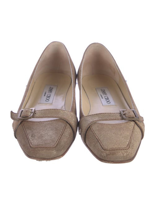Jimmy Choo Leather Ballet Flats