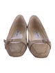 Jimmy Choo Leather Ballet Flats