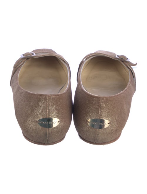 Jimmy Choo Leather Ballet Flats