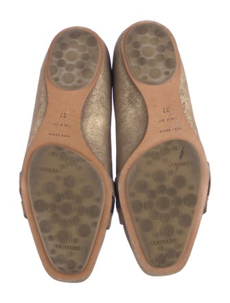 Jimmy Choo Leather Ballet Flats
